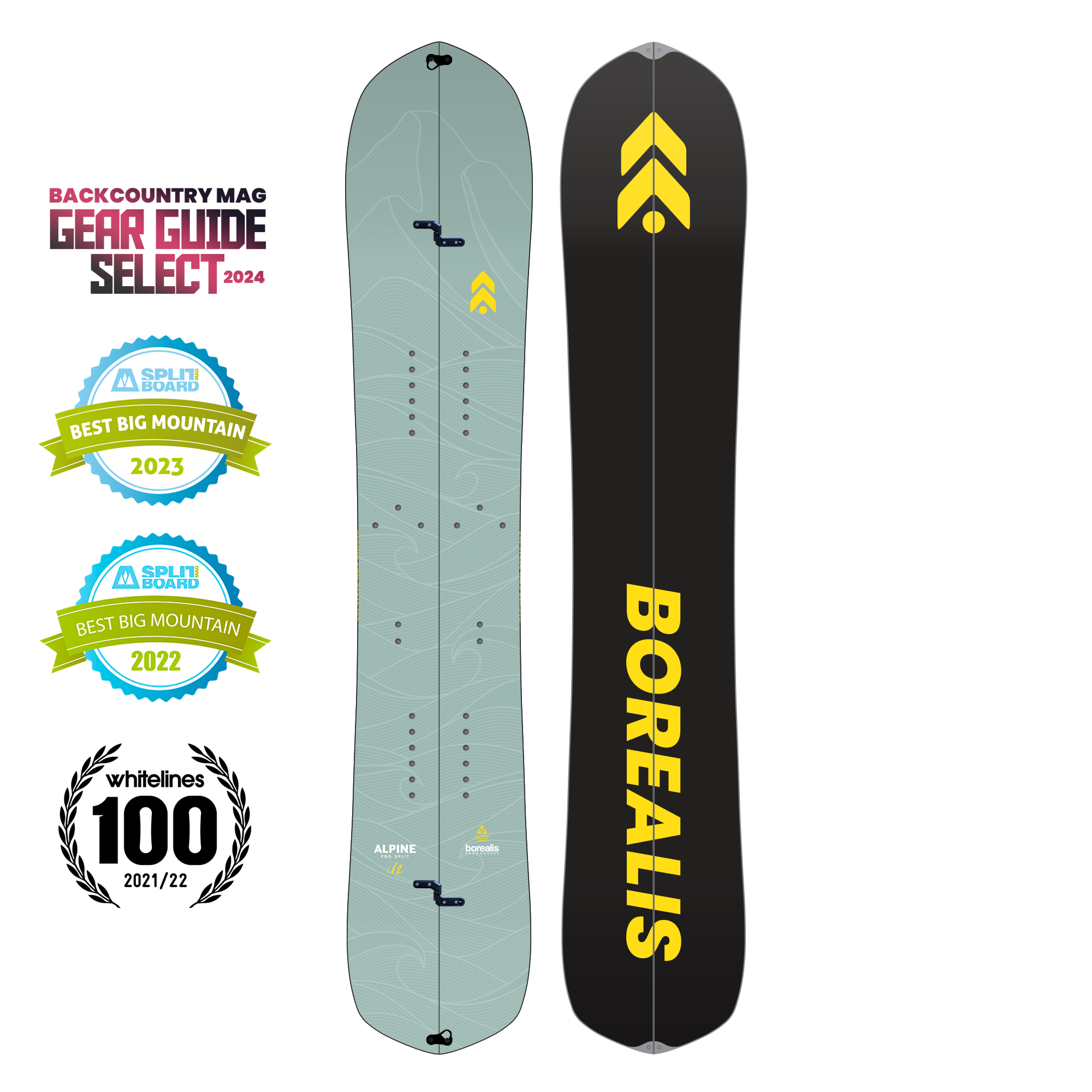 Borealis Alpine Pro Splitboard – Borealis Snowboards