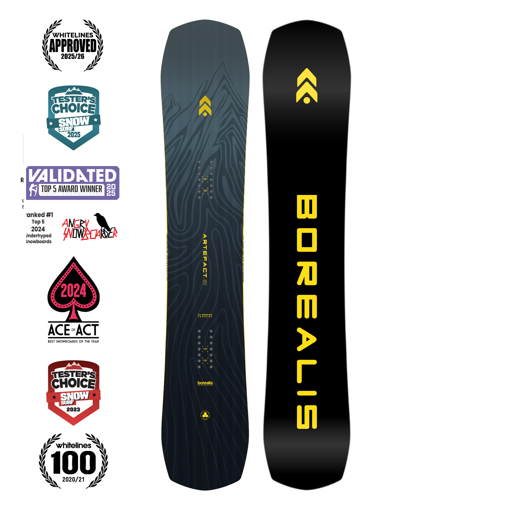 Snowboard Borealis Artefact