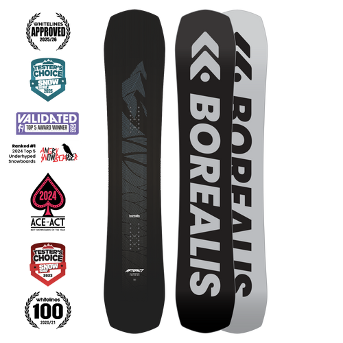 Borealis Artefact Snowboard 2027: All-Mountain Carving Master