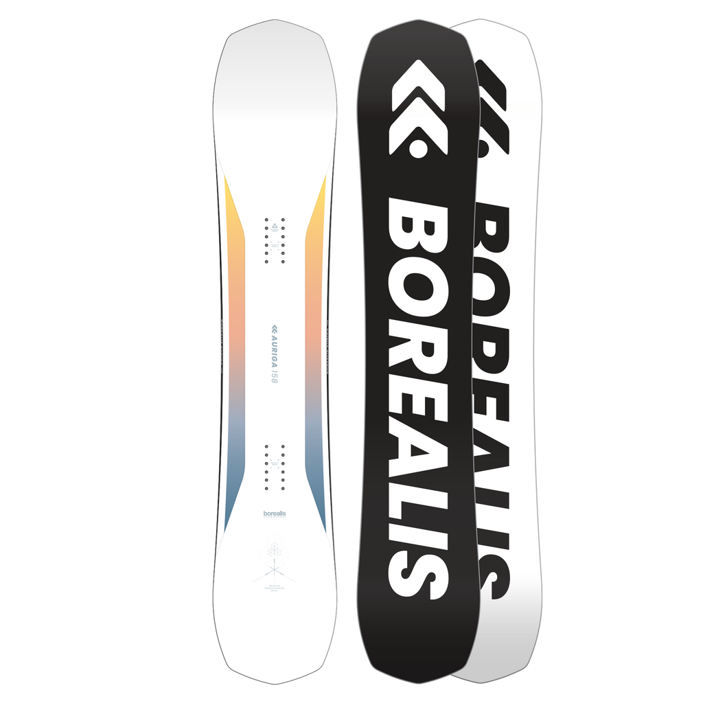 Borealis Auriga Snowboard: Ultra-Versatile True Twin – Borealis