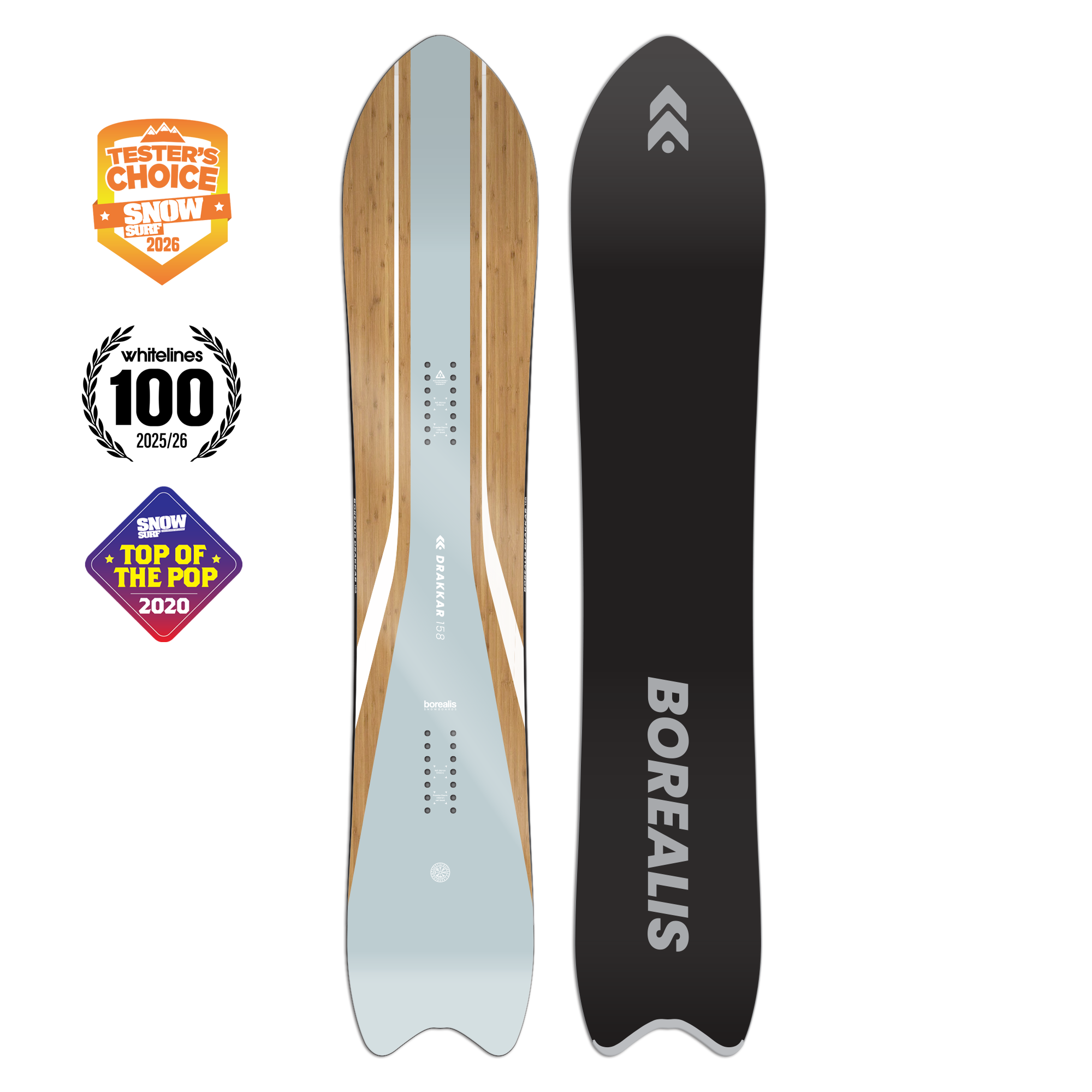 [PRÉCOMMANDE] Snowboard Borealis Drakkar