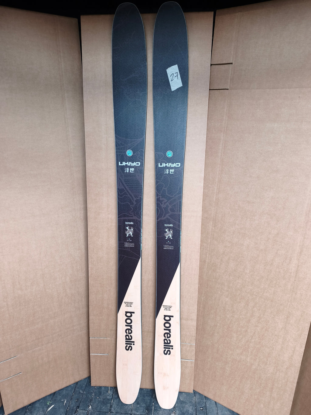 UKIYO 184 Freeride Skis – NEW