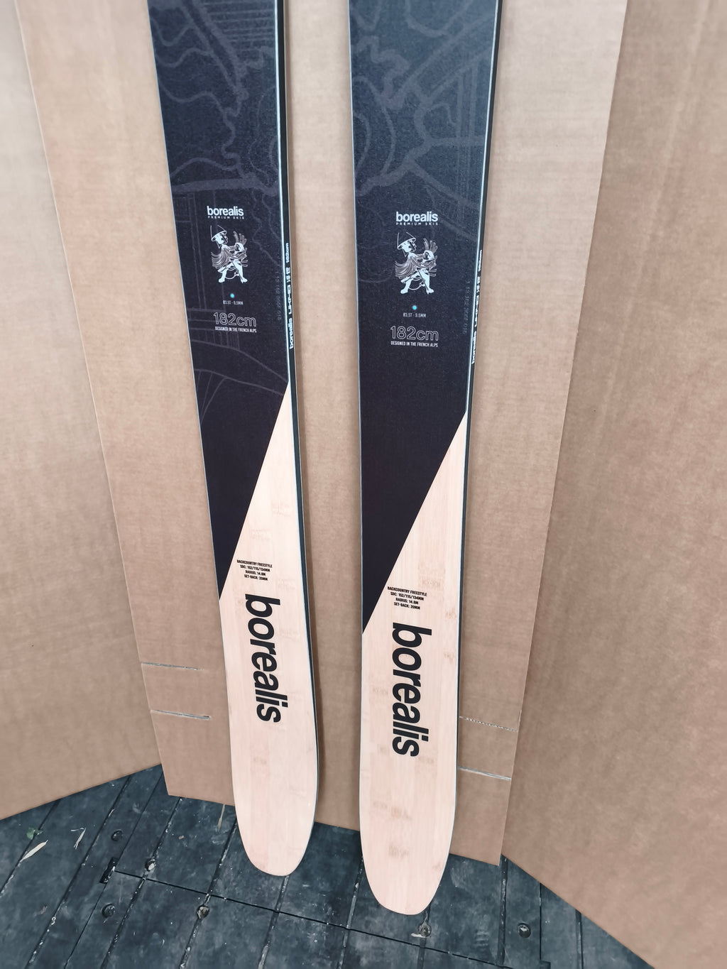 UKIYO 184 Freeride Skis – NEW