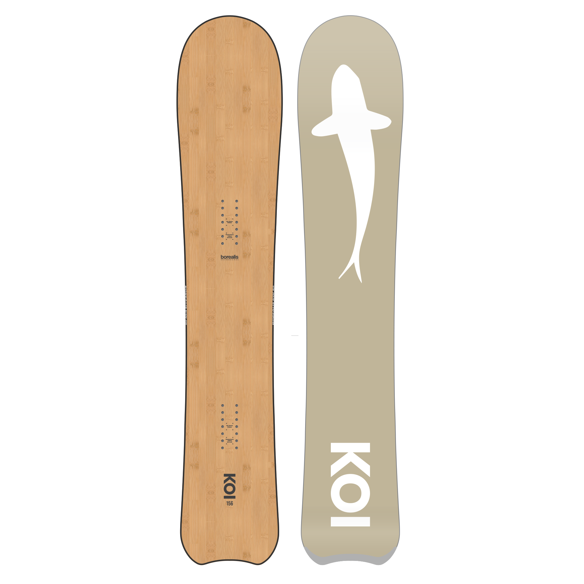 Borealis 2025 Koi Snowboard