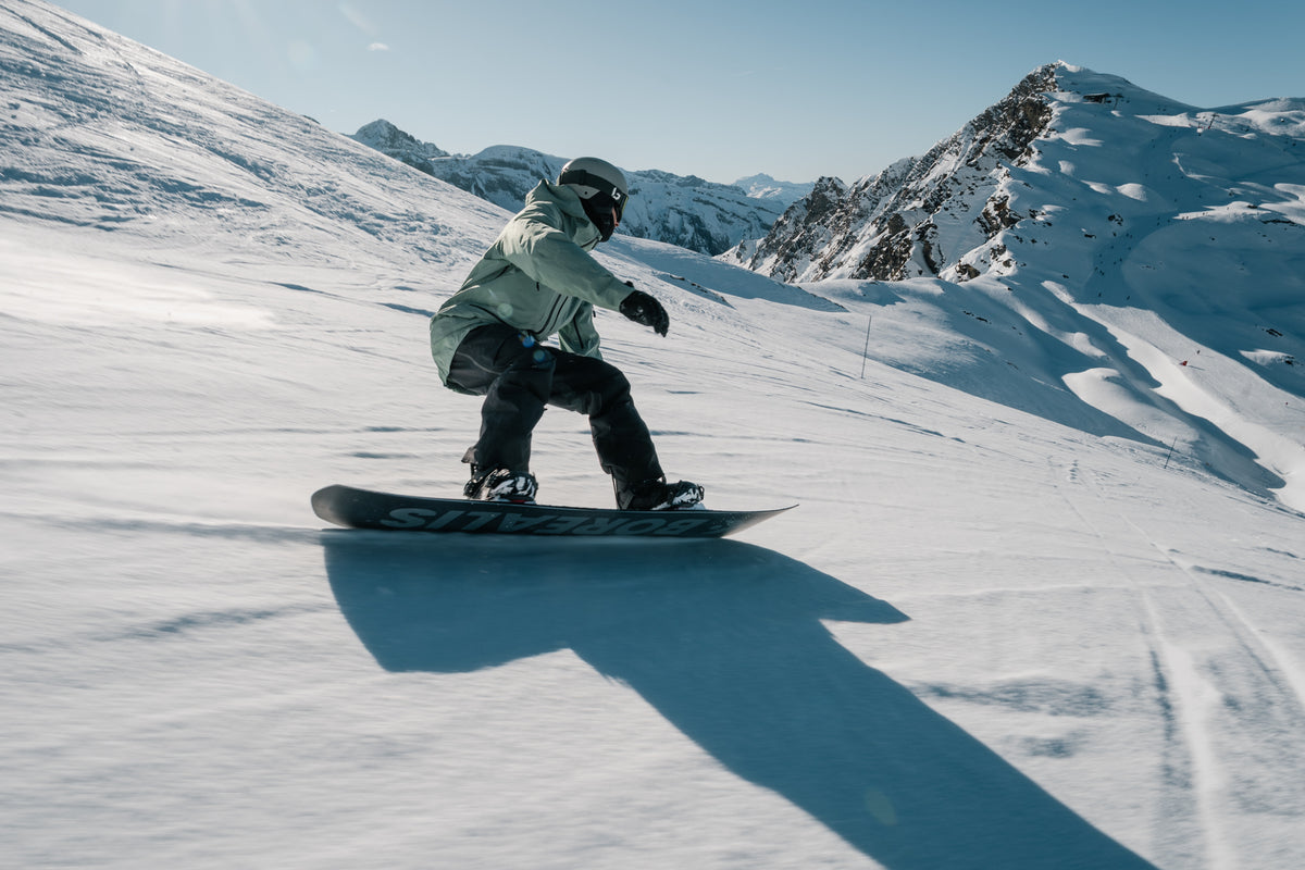 Rider with a bamboo-topsheet Borealis